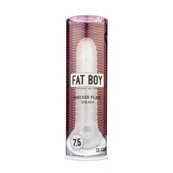 Fat Boy Checker Box - 19cm White Sleeve
