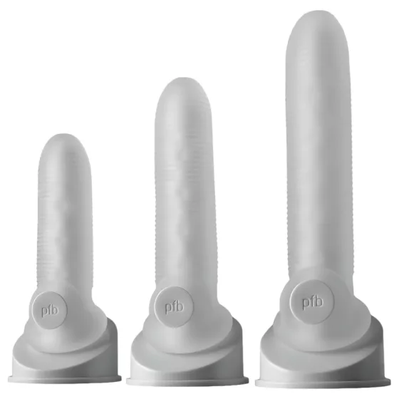 Fat Boy Micro Ribbed - White Penis Sleeve (15cm)
