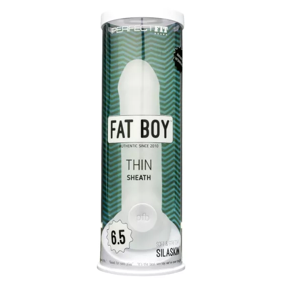 Fat Boy Thin - 17cm White Sleeve