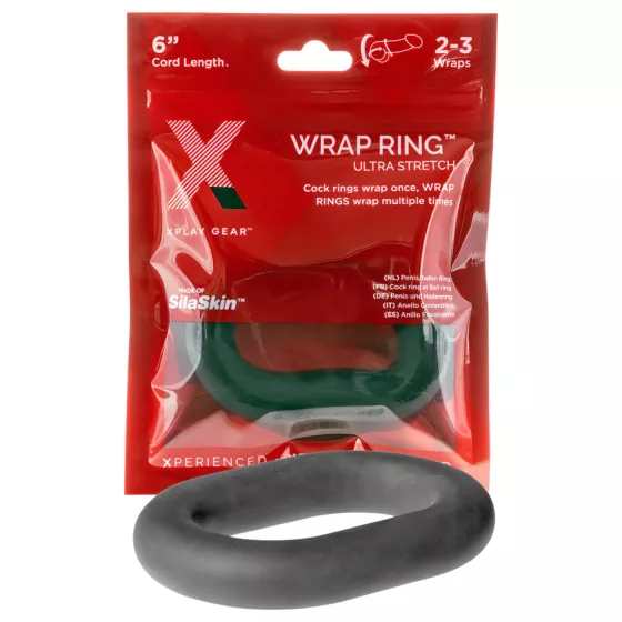 Perfect Fit Ultra Wrap 6 - Thick Black 15cm Penis Ring