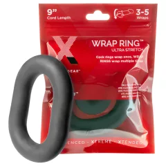 Perfect Fit Ultra Wrap 9 - Thick Black Penis Ring (22cm)