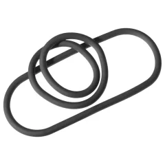 Perfect Fit Slim Wrap 9 - Slim Black Penis Ring (22cm)