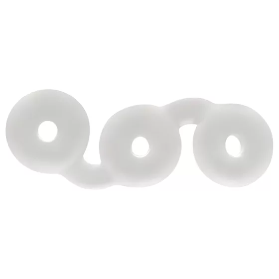 Perfect Fit Triple - White Penis Ring Trio