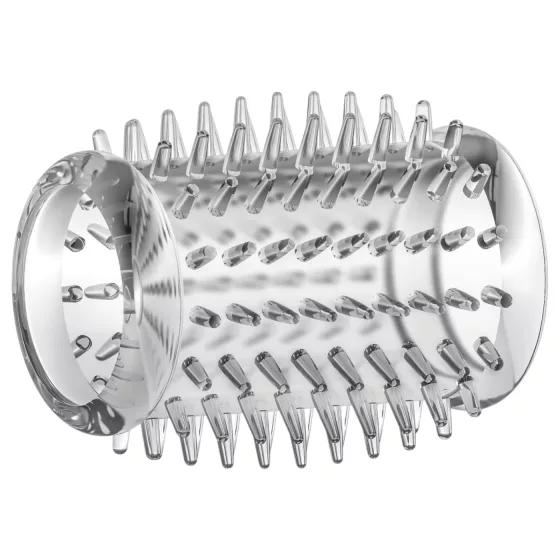 Stay Hard - Spiked Penis Sleeve (Clear)