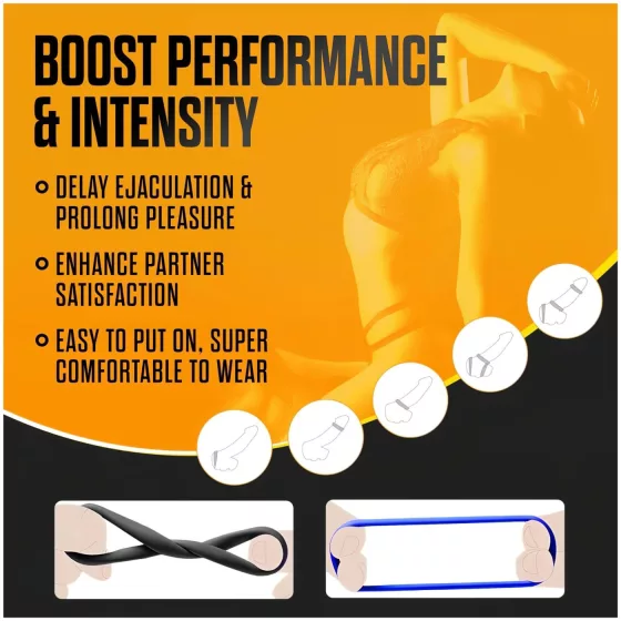 Stay Hard - Colorful 3-Piece Penis Ring Set