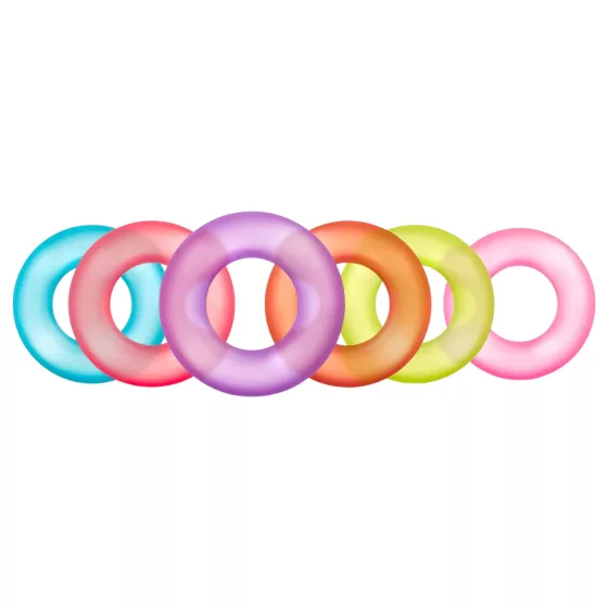 King of the Ring - Vibrant Penis Ring Set (6 pcs)