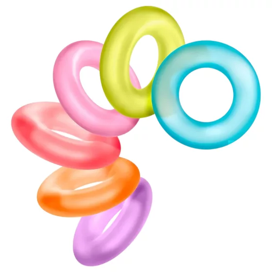 King of the Ring - Vibrant Penis Ring Set (6 pcs)