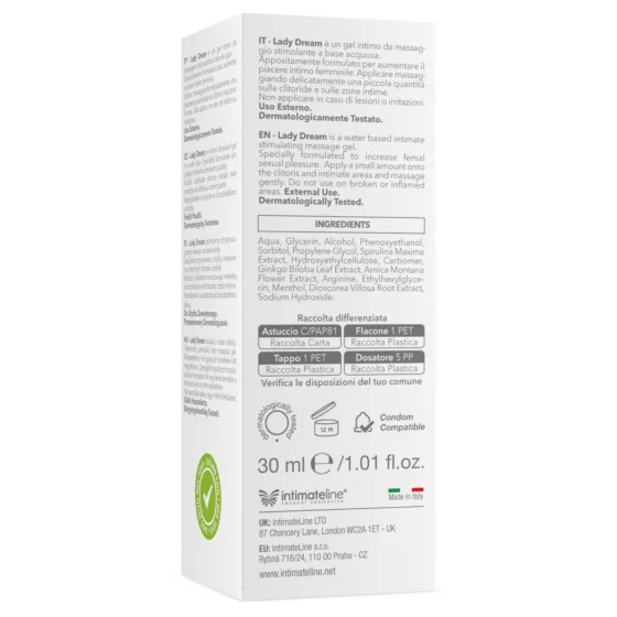 Intimateline Lady Dream - arousal gel for women (30ml)