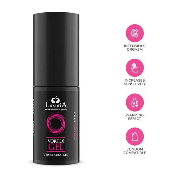Intimateline Luxuria Vortex - warming stimulating gel for women (30 ml)
