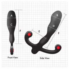   Aneros Helix Syn V - rechargeable prostate vibrator (black) - 12.7 cm