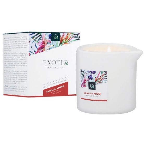 Exotiq Vanilla Amber Massage Candle (60g)