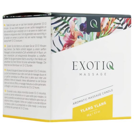 Exotiq - Ylang Ylang Scented Massage Candle (60g)