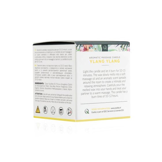 Exotiq - Ylang Ylang Scented Massage Candle (60g)