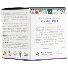 Exotiq Violet Rose - Massage Candle (60g)