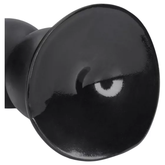 Ouch! Balls of Lust - giant anal bead chain (black) - 55 cm