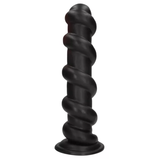 Ouch! Hole Driller - giant anal plug (black) - 31.5 cm