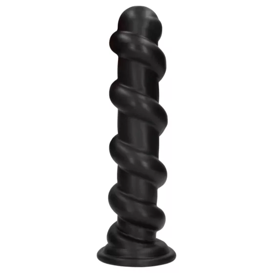 Ouch! Hole Driller - giant anal plug (black) - 31.5 cm
