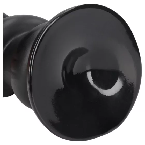 Ouch! Hole Driller - giant anal plug (black) - 31.5 cm