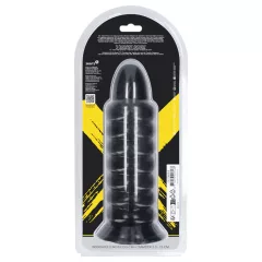 Ouch! Spiral Force - twisted anal plug (black) - 23.5 cm