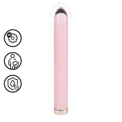 Loveline - straight glass vibrator (pink)