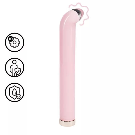 Loveline - G-spot glass vibrator (pink)