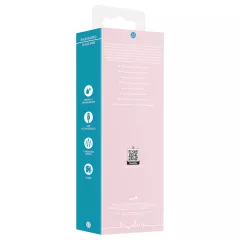 Loveline - glass vibrator with rounded head (pink)