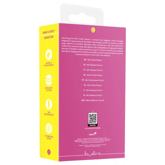 Loveline - mini G-spot vibrator (pink)