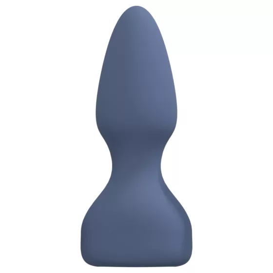 Loveline - interchangeable‑head vibrator set (blue‑grey)