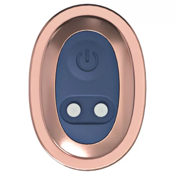 Loveline - interchangeable‑head vibrator set (blue‑grey)