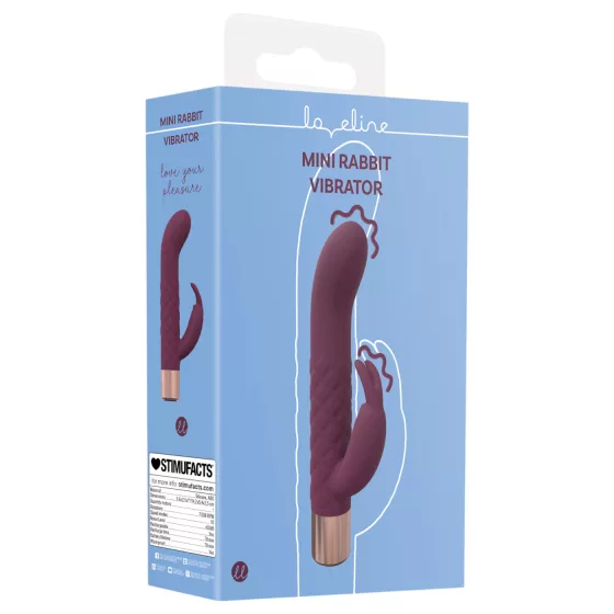 Loveline - mini rabbit vibrator (red)
