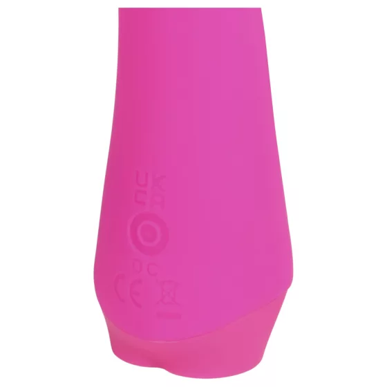 Loveline - curved bunny mini vibrator (pink)