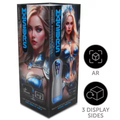 Masturs Eloa - Suction-Vibrating AR Masturbator (Gray)