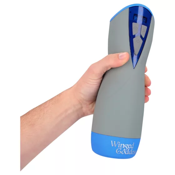 Masturs Eloa - Suction-Vibrating AR Masturbator (Gray)