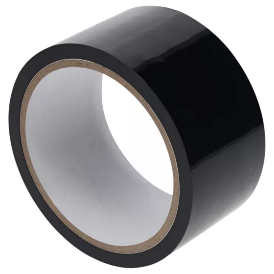 Ouch! - self-adhesive bondage tape (black) - 20 m