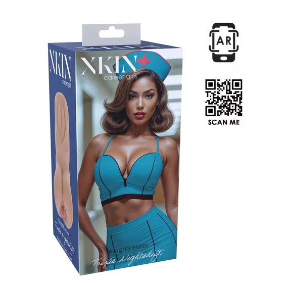 XKIN Naughty Nurse Trixie - lifelike vagina masturbator (natural skin tone)