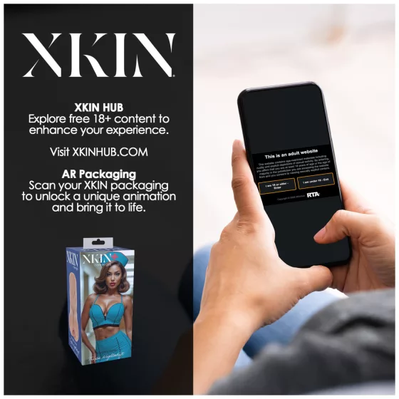 XKIN Naughty Nurse Trixie - lifelike vagina masturbator (natural skin tone)