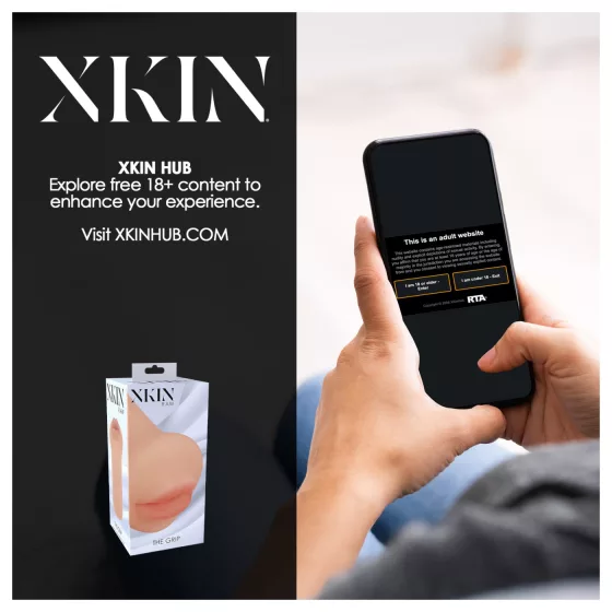 XKIN - lifelike artificial mouth masturbator - S (natural)