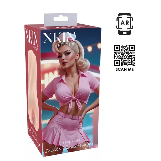 XKIN Cutie Darla - lifelike vagina masturbator (natural)