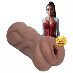 XKIN Librarian Paige - lifelike vagina masturbator (natural)