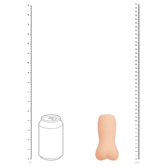 XKIN - lifelike bum masturbator - M (natural)