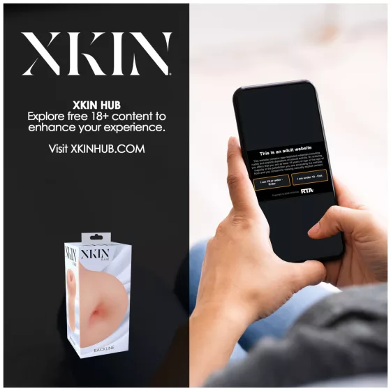 XKIN - lifelike bum masturbator - M (natural)