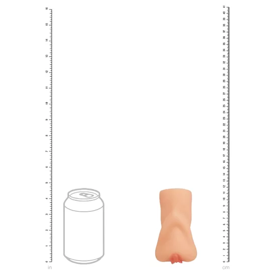 XKIN - lifelike vagina masturbator - M (flesh-coloured)