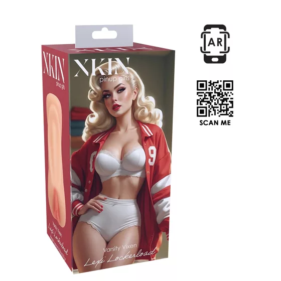 XKIN Lexi Lockerload - lifelike vagina masturbator (flesh‑coloured)