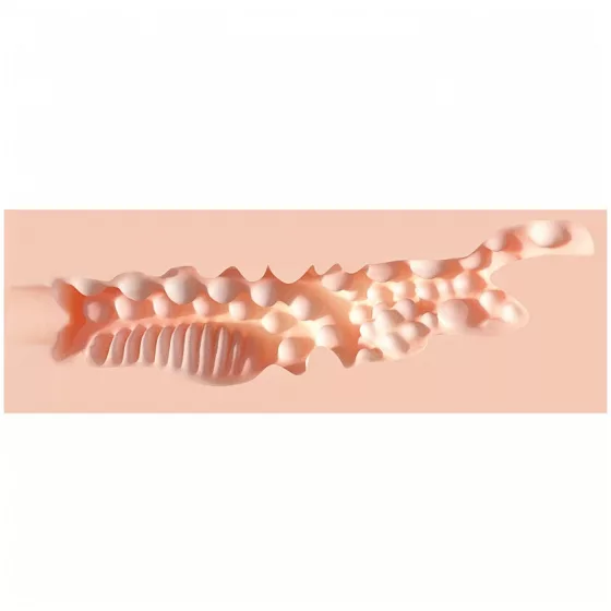 XKIN Amber Blowfield - lifelike artificial vagina masturbator (natural)