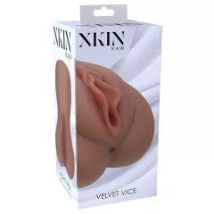 XKIN - lifelike vagina masturbator - L (dark natural)