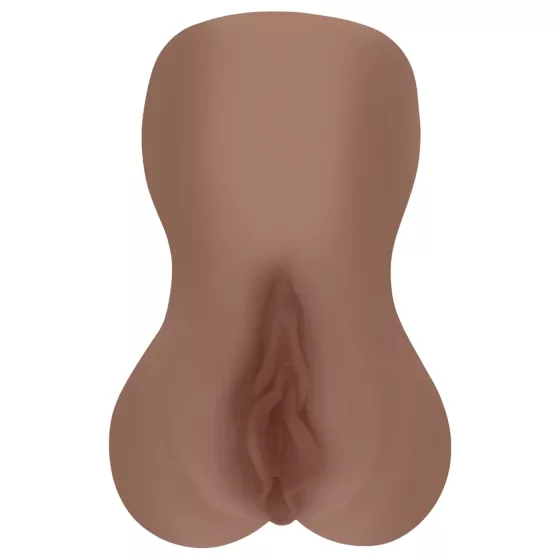 XKIN - lifelike vagina masturbator - L (dark natural)