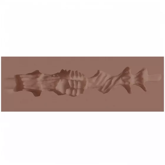 XKIN - lifelike vagina masturbator - L (dark natural)