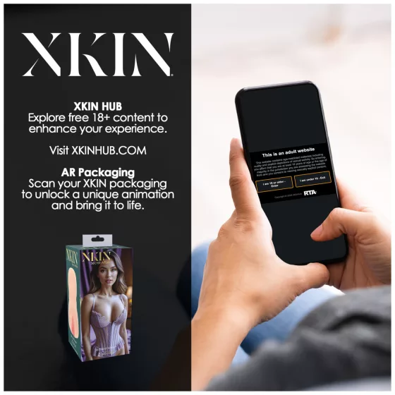 XKIN Sweet Delilah - lifelike vagina masturbator (natural)