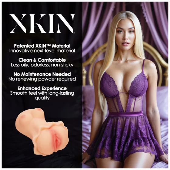 XKIN Enchantment Elise - lifelike vagina masturbator (natural)