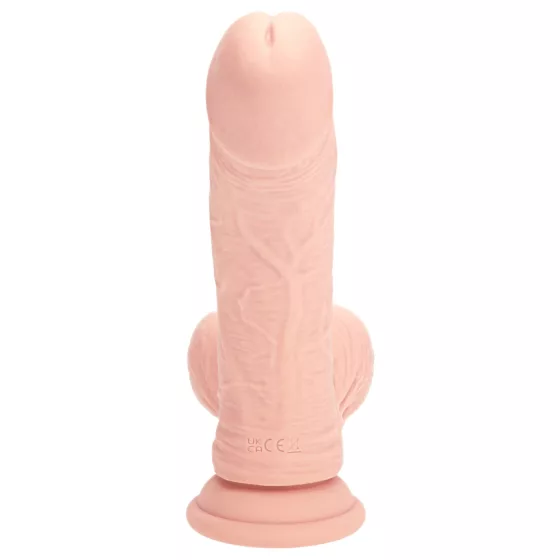RealRock - dual-density realistic vibrator (flesh coloured) - 15 cm